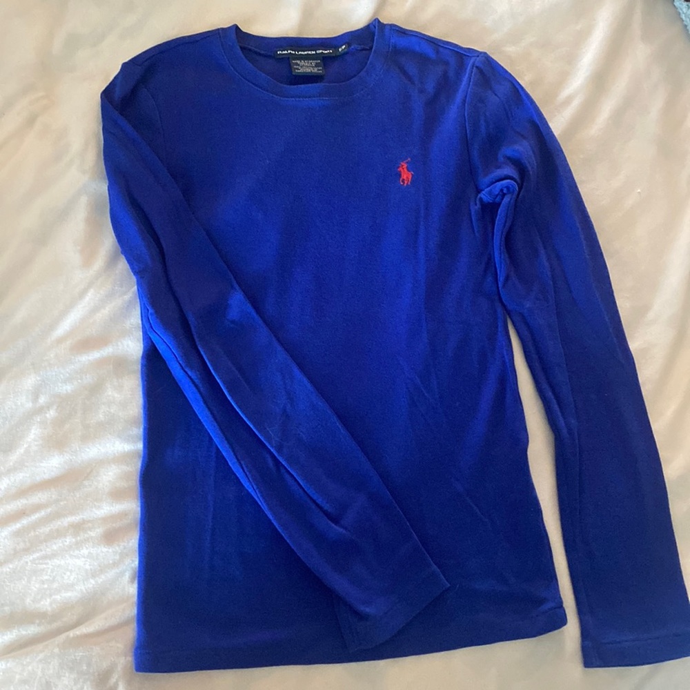 Ralph Lauren blue shirt